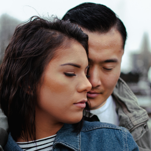 outdoor headshot of a woman